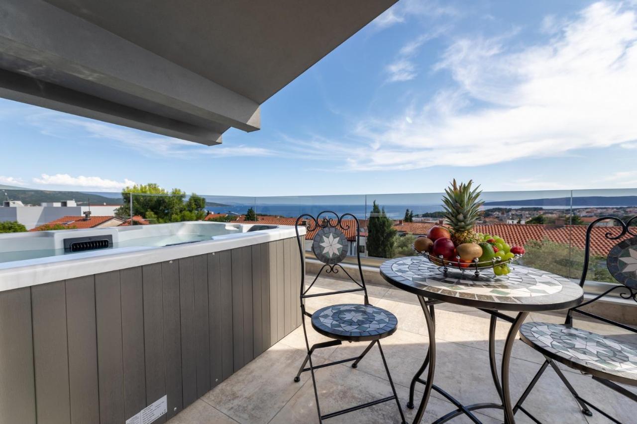 Luxury Villa Adria Apartments Krk Town Exteriér fotografie