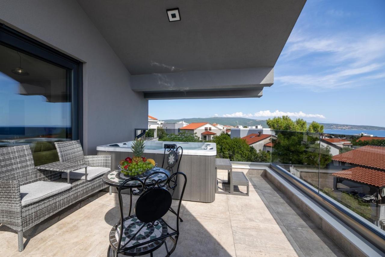 Luxury Villa Adria Apartments Krk Town Exteriér fotografie