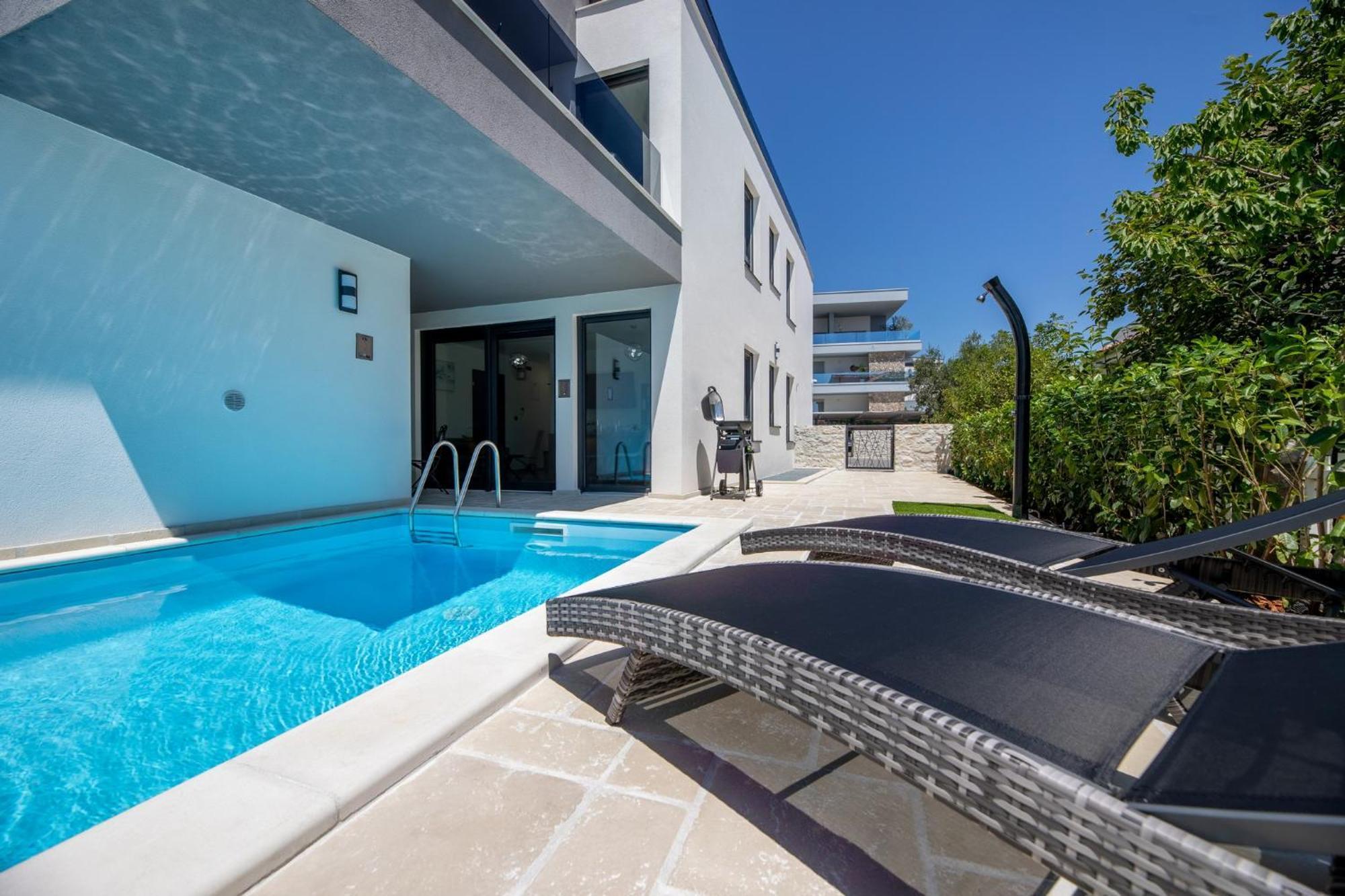 Luxury Villa Adria Apartments Krk Town Exteriér fotografie